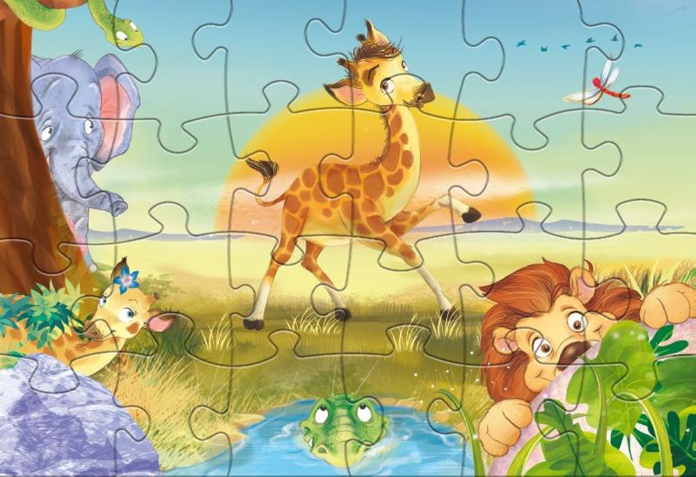Rebo legpuzzel 24 + 48 stukjes - little