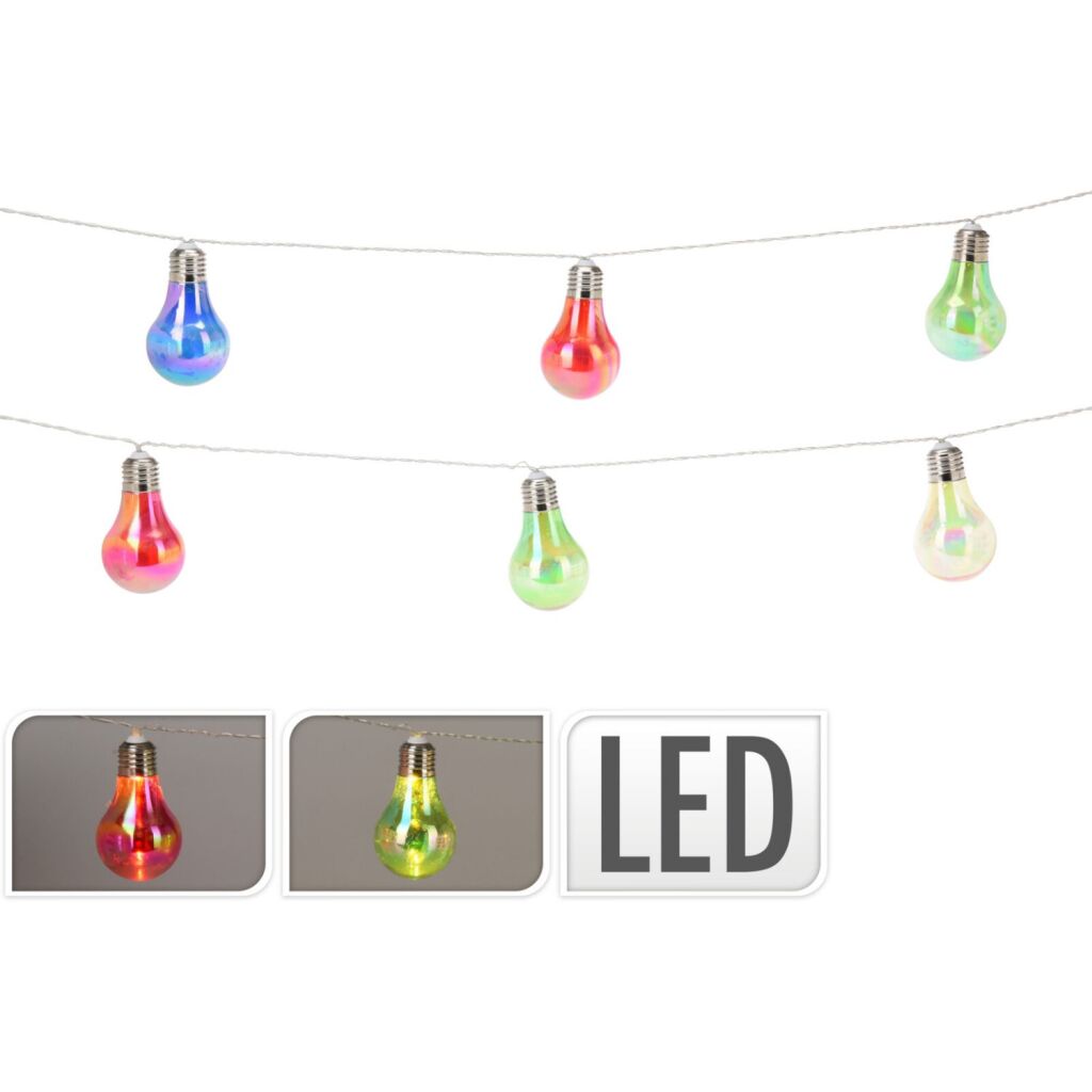 Basis LED Party Luuchten 10 Luuchten Multicolor