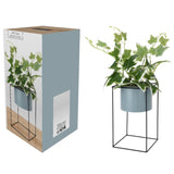 H S Collection H S Collection Artificial Plant i gryde med metalstandard 44 cm