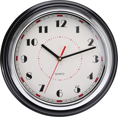 Wandklok retro design 298x97mm