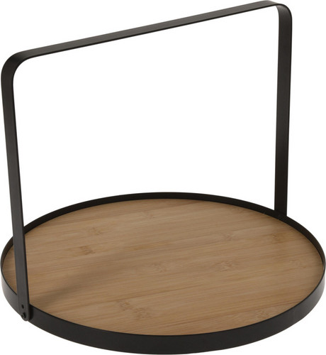 Excellent houseware eh serveerplateau bamboo met handvat