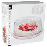 Excellent Houseware Houseware Cake Solp Transparent 34 cm