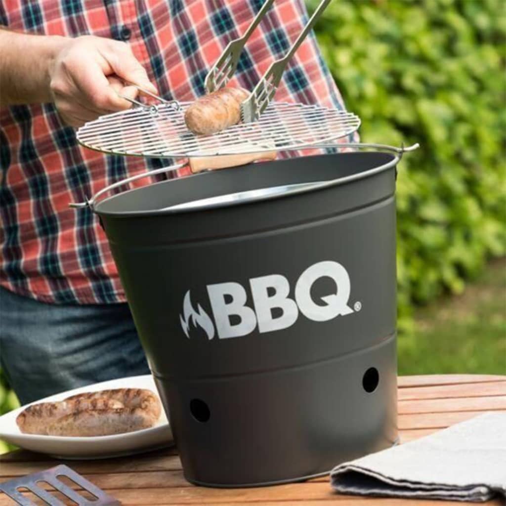 Progarden Progarden Barbecue Bucket BBQ 26 cm Matte sort