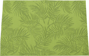 Placemat leaves 30x45cm 4 assorti kleur