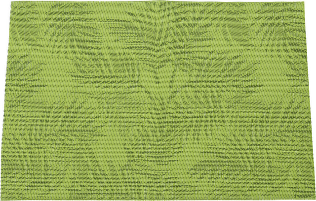 Placemat leaves 30x45cm 4 assorti kleur