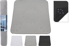 Bathroom solutions bs douchemat soft antislip 53x53cm 3 assorti