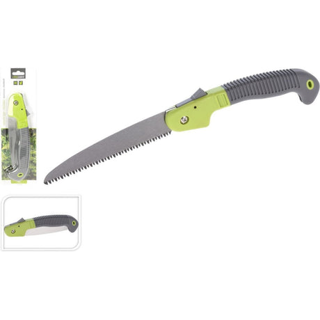 Pro garden takkenzaag opvouwbaar 18 cm groen grijs