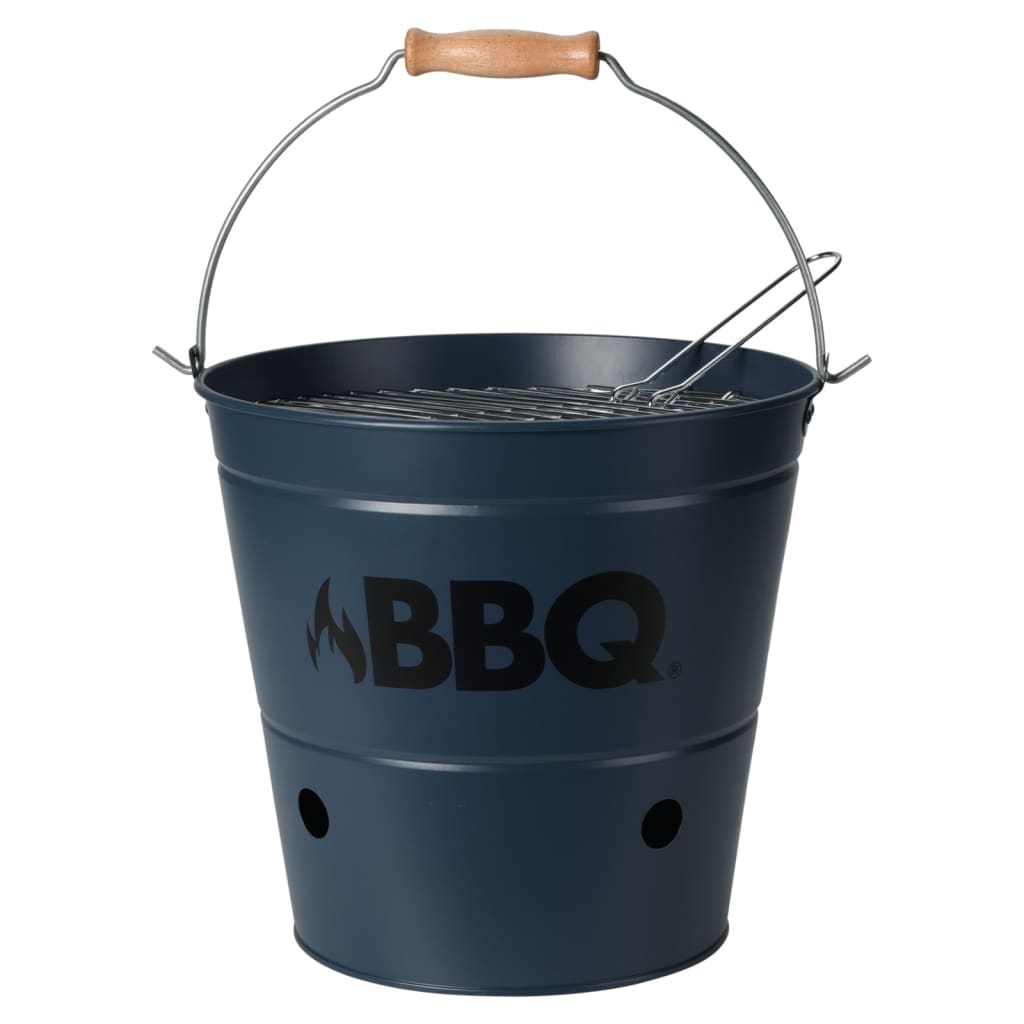 Progarden progarden barbecue bucket bbq 26 cm matte blue