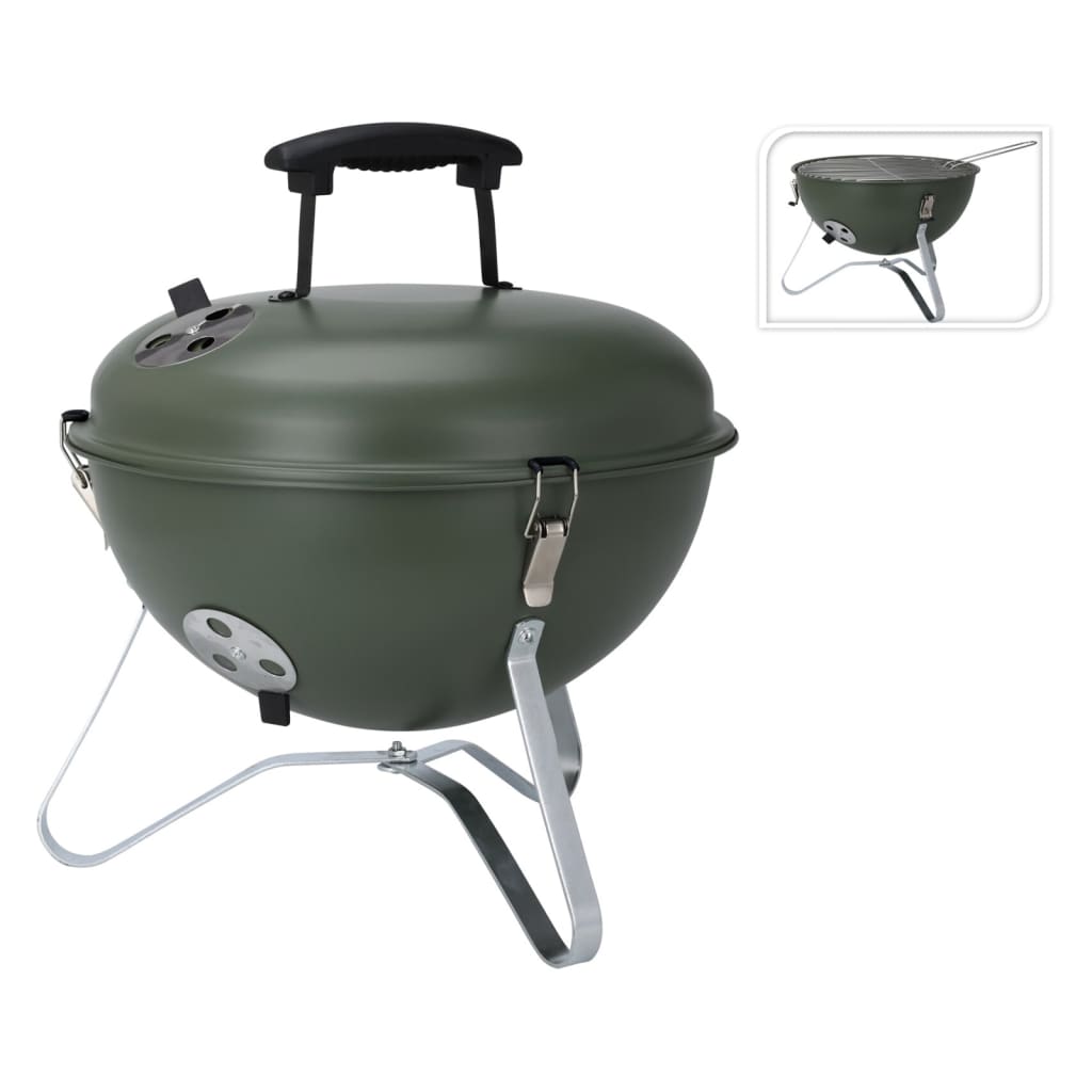 Progarden progarden kogelbarbecue 37 cm olijfgroen