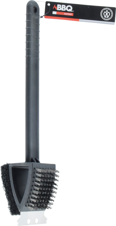 Bbq borstel 3 in 1 37cm