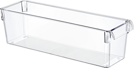 Koelkast opbergbak transparant 360x105x100mm