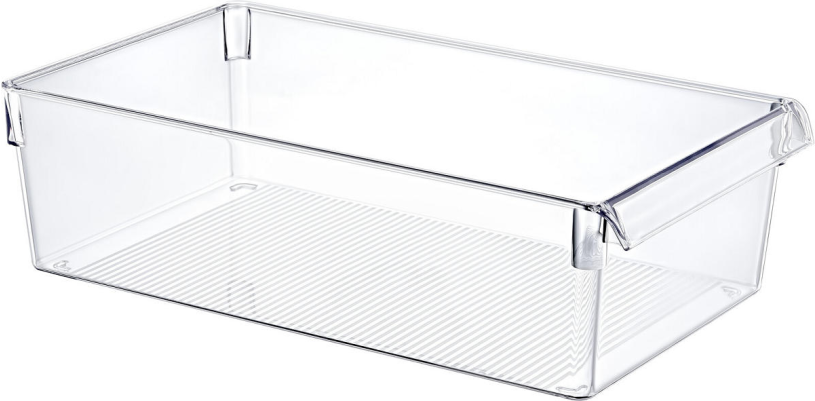 Koelkast opbergbak transparant 360x205x100mm