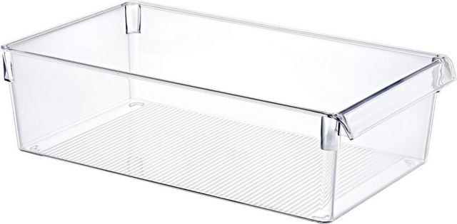Koelkast opbergbak transparant 360x205x100mm