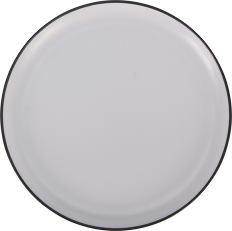 Melamine servies w b bord 25cm