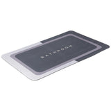 Bathroom solutions badkamermat 79.5x49.5 cm grijs