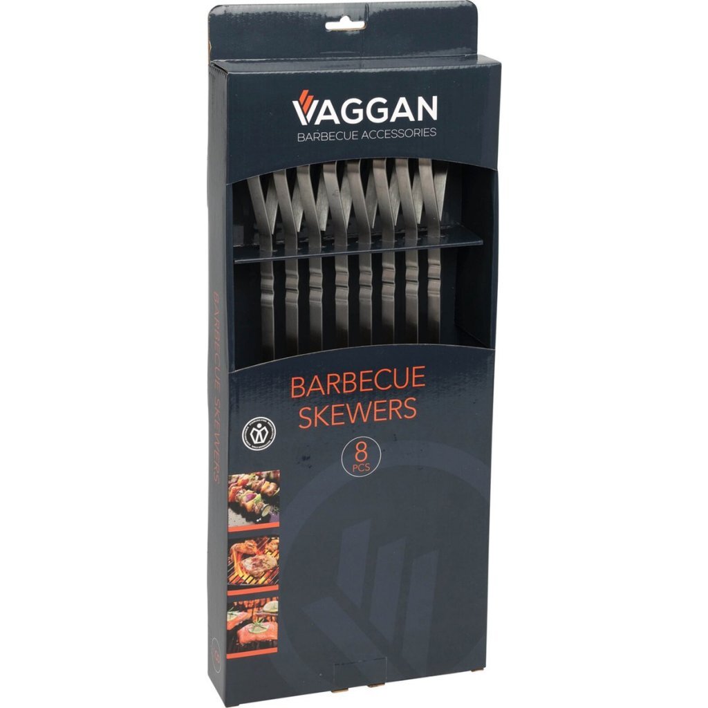 Vaggan rvs spiezen 41 cm 8 stuks