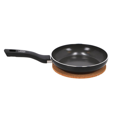 Excellent houseware onderzetters kurk rond set a 3 stuks dia20cm