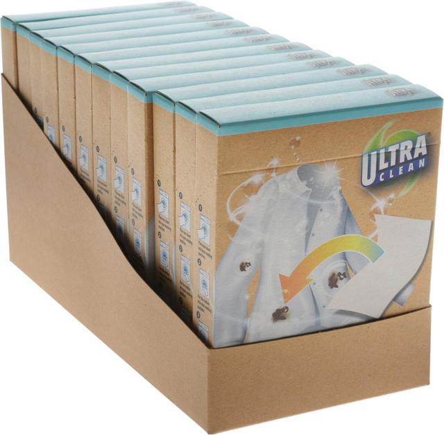 Ultra clean wasmiddel doekjes 20 stuks