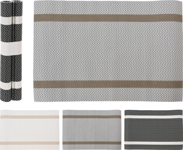 Placmat 30x45cm assorti set 2 stuks