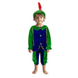 Overige merken pietenpak 110-116 groen blauw