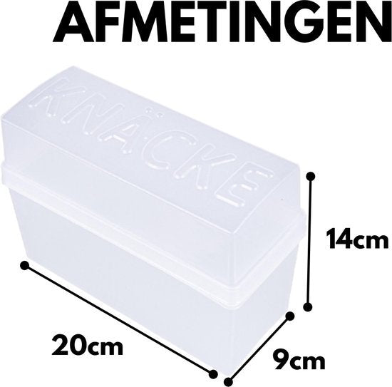 Basic Crackerbox 1.65L transparent light