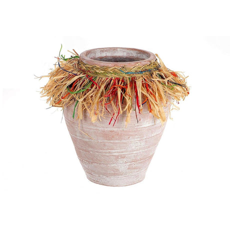 Hbx natural living vaas koluma ø19xh26cm bohostyle