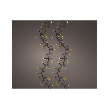 Lumineo led excellent twinkle 1272 leds 20 cm zwart warm wit licht