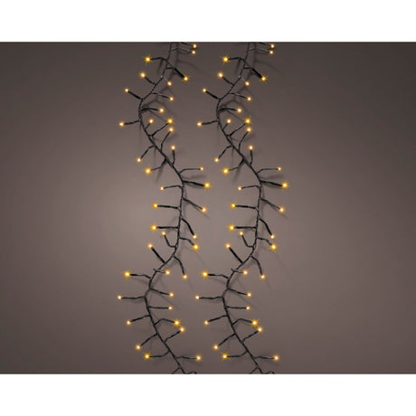 Lumineo led excellent twinkle 960 leds 150 cm zwart warm wit licht