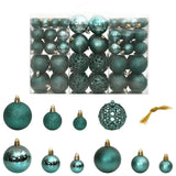 Vidaxl Boules de Noël 100 st 3 4 6 cm verts