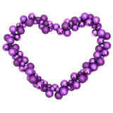 Vidaxl kerstslinger ballen 175 cm polystyreen paars
