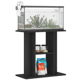 Vidaxl aquariumstandaard 60x30x60 cm bewerkt hout zwart