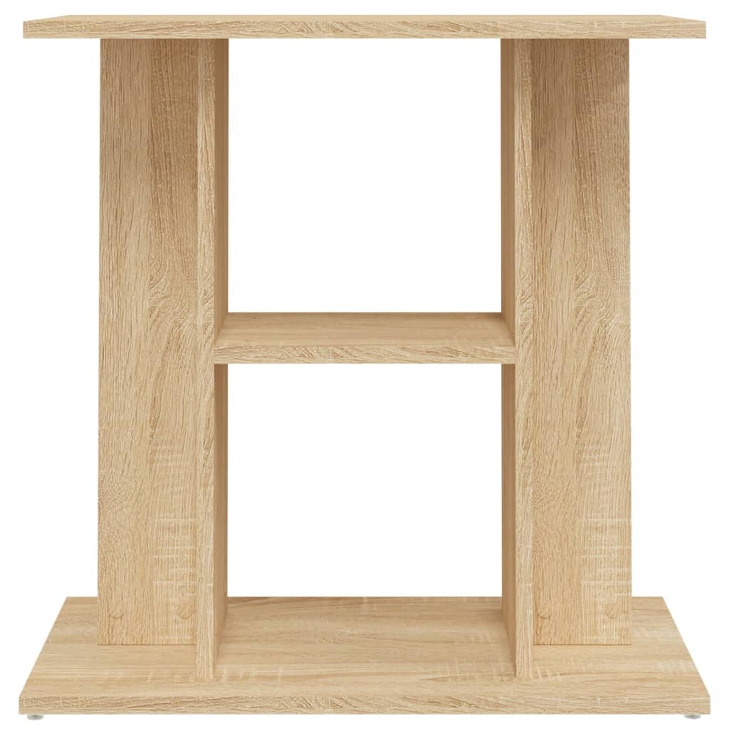 Vidaxl aquariumstandaard 60x30x60 cm bewerkt hout sonoma eikenkleurig