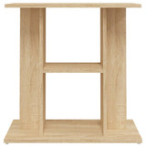 Vidaxl aquariumstandaard 60x30x60 cm bewerkt hout sonoma eikenkleurig