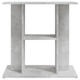 Vidaxl aquariumstandaard betongrijs 60x30x60 cm bewerkt hout