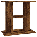 Vidaxl aquariumstandaard gerookt eikenhout 60x30x60 cm bewerkt hout