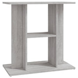 Vidaxl Aquarium Standard 60x30x60 cm Processed Wood Gray Sonoma