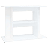 Vidaxl aquariumstandaard 80x35x60 cm bewerkt hout wit