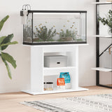 Vidaxl Aquarium Standard 80x35x60 cm Processed Wood High Gloss White