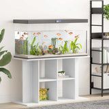 Vidaxl aquariumstandaard 100x40x60 cm bewerkt hout wit
