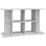 Vidaxl aquariumstandaard betongrijs 100x40x60 cm bewerkt hout