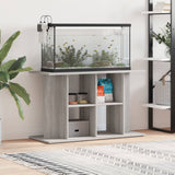 Vidaxl Aquarium Standard 100x40x60 cm Processed Wood Gray Sonoma