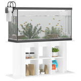 Vidaxl Aquarium Standard 120x40x60 cm Processed Wood White