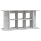 Vidaxl aquariumstandaard betongrijs 120x40x60 cm bewerkt hout