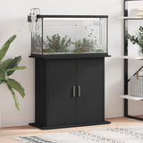 Vidaxl Aquarium Standard 81x36x73 cm bearbetad trästlack