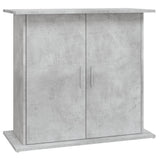 Vidaxl aquariumstandaard 81x36x73 cm bewerkt hout betongrijs