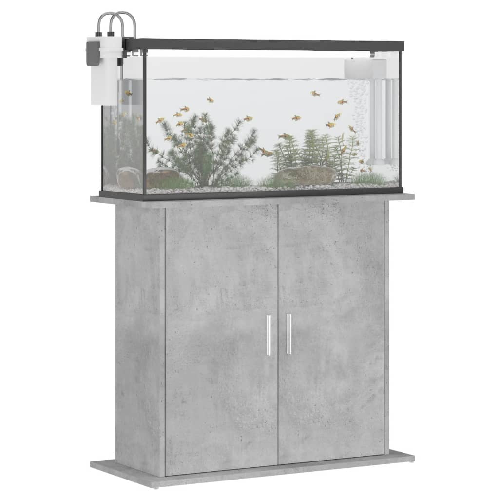 Vidaxl Aquarium Standard 81x36x73 cm Béton de bois transformé en béton