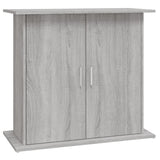 Vidaxl Aquarium Standard 81x36x73 cm Processed Wood Gray Sonoma Oak