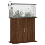 Vidaxl Aquarium Norm 81X36x73 CM verschafft Holzbroch Oakfaarf