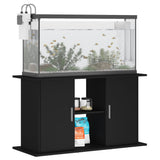 Vidaxl aquariumstandaard 101x41x58 cm bewerkt hout zwart