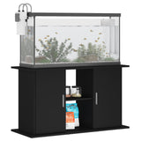 Vidaxl Aquarium Standard 101x41x58 CM verschafft Holz schwaarz